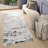 Tapiso Teppichläufer SKY Modern Grau Beige  120 x 300 cm Produktbild-Vorschau 1