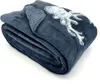 Heimtexland ® Kuscheldecke Hirsch Fell Imitat Wohndecke Produktbild-Vorschau 2