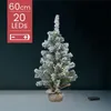 Mini albero di Natale 60 cm con luci LED innevate IMPERIAL Anteprima dell’immagine prodotto 3