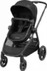 A studio shot of a black baby stroller. Produktbild-Vorschau