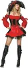 Leg Avenue Party-Outfit, "Piratin" - rot - L Produktbild-Vorschau 1