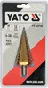 A YATO brand step drill bit packaged in its original retail packaging. Anteprima dell’immagine prodotto
