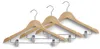 Zeller Kleiderbügel m. Clips, 3-er Set, natur 44,5 Produktbild-Vorschau 1