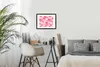 MuchoWow® MuchoWow® Gerahmtes Poster Pferde - Rosa - Tiere Produktbild-Vorschau 7
