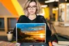 MuchoWow® Laptop Aufkleber Sticker Cover Sonne - Landschaft Produktbild-Vorschau 5