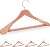 Wieszaki na ubrania z drewna cedrowego, zestaw 5 sztuk Podgląd zdjęcia produktu 1