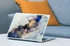 MuchoWow® Laptop Aufkleber Sticker Cover Marmor - Blau - Produktbild-Vorschau 4