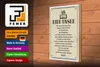 Holzschild  Bier Unser in Ewigkeit Gebet, 30x20 cm, Produktbild-Vorschau 4
