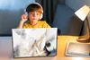 MuchoWow® Laptop Aufkleber Sticker Cover Abstrakt - Gold - Produktbild-Vorschau 3