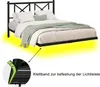 okwish Schwebebett 120x200 Bettgestell Metallbett mit Produktbild-Vorschau 5