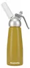 Slagroomspuit 250 ml aluminium – Geel, met 3 spuitmondjes Productafbeelding-voorbeeld 1