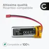 CELLONIC 1x Batteria compatibile con Somfy 981642, Nina Anteprima dell’immagine prodotto 4