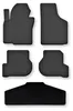 Gummi-Fußmatten + Tunnel für Seat Altea XL 08.2008-2015 Produktbild-Vorschau 1