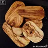 Brotzeitbrett aus Olivenholz im Naturschnitt 30 cm Produktbild-Vorschau 5