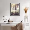 Gerahmtes Poster - Schwarzer Rahmen - Meer Palme Wasser - Produktbild-Vorschau 6