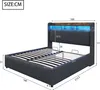 MODFU Polsterbett Doppelbett 160 x 200 cm mit Produktbild-Vorschau 7