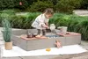 MUDDY BUDDY® Sandkasten „Wild Bear“ warmgrau - puderrosa Produktbild-Vorschau 5