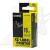 Casio XR-18YW1 - Selbstklebend - Schwarz auf Gelb - Rolle Produktbild-Vorschau 7