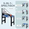 Multiherný stôl SPORTNOW 5 v 1 vrátane biliardu, stolného Náhľad obrázku produktu 6
