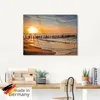 ARTland Glasbild Schöner Sonnenuntergang am Strand Größe: Produktbild-Vorschau 5