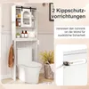 COSTWAY: Mueble para inodoro, organizador de baño estilo Vista previa de la imagen del producto 6