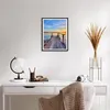 Gerahmtes Poster - Schwarzer Rahmen - See Natur Brücke Produktbild-Vorschau 6