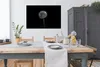 MuchoWow® Poster Löwenzahn - Schwarz - Floral - Botanisch Produktbild-Vorschau 3