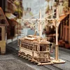 RoboTime 3D puzzle mécanique en bois Tram Voir les images du produit 13