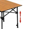 Klapptisch Campingtisch Gartentisch höhenverstellbar 50–80 Produktbild-Vorschau 4