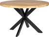 Zita Home Esstisch 120cm rund echtes Massivholz mit Produktbild-Vorschau 1