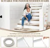 YEERSWAG Zestaw 15 mat schodowych Bullnose 76×24×4,3 cm, Podgląd zdjęcia produktu 6