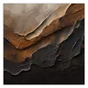 Leinwandbild 3D braun strukturierte Abstraktion 50x50 Feeby Produktbild-Vorschau 3
