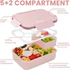 Bugucat Brotdose Kinder mit 5 Fächern 1300ML Lunchbox Produktbild-Vorschau 3