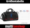 multifanshop Sporttasche - Hannover - Textmarker, schwarz, Produktbild-Vorschau 2