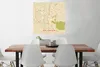 MuchoWow® Poster Karte - Erlangen - Vintage - Stadtplan Produktbild-Vorschau 2