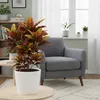 Ronde bloempot, bloempot met ribbels, bloempotdeksel Ø 40 Productafbeelding-voorbeeld 3