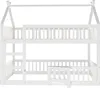MODFU Lit Superposé 90x200 Pour Enfant - Lit Simple Avec Voir les images du produit 8