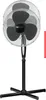 A black and silver stand fan. Náhled obrázku produktu