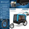 KESSER® Rimorchio per cani Boxer 3-in-1: passeggino per Anteprima dell’immagine prodotto 2