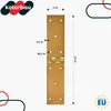 KOTARBAU® Kistenband 250 x 50 mm 10 St. Scharnier Gerollte Produktbild-Vorschau 3