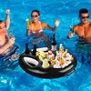 Vassoio gonfiabile per piscina, portabevande galleggiante Anteprima dell’immagine prodotto 2
