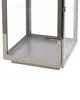 BELIANI Laterne Silber 18 x 55 cm Edelstahl Dekorativ Produktbild-Vorschau 6