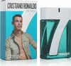A product shot of Cristiano Ronaldo CR7 Origins Eau de Toilette for men, showing both the product box and the bottle. Náhľad obrázku produktu