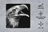 MuchoWow® Mauspad Mousepad Adler - Porträt - Raubvögel - Produktbild-Vorschau 2