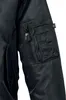 Brandit - MA1 BOMBER hooded jas, zwart - XXL Productafbeelding-voorbeeld 10