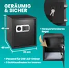 DEUBA® XXL elektr. Tresor 35x40x40cm 4mm Türstärke Produktbild-Vorschau 3