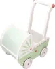 Adam Toys Holzpuppenwagen - mint/weiß Produktbild-Vorschau 1