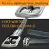 Steigbügelriemen aus Leder in schwarz, passend für Produktbild-Vorschau 3