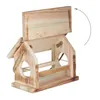 Relaxdays Vogelfutterhaus, geflammtes Design,Zertifikat, Produktbild-Vorschau 6
