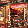 ROKR 3D dřevěné puzzle „Kávová továrna“, pohyblivé, s Náhled obrázku produktu 7